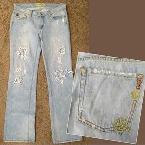 Miss Me* Destroyed Jeans- Sz 29